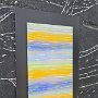 Coloured lines 6  2022, 54x36, Acryl-Lack auf LW, € 350